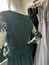 Carregar imagem no visualizador da galeria, Vestido longo Verde esmeralda