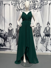 Carregar imagem no visualizador da galeria, Vestido longo verde esmeralda