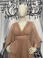 Carregar imagem no visualizador da galeria, Vestido Longo com Manga Fluida