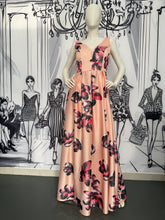 Carregar imagem no visualizador da galeria, Vestido longo floral